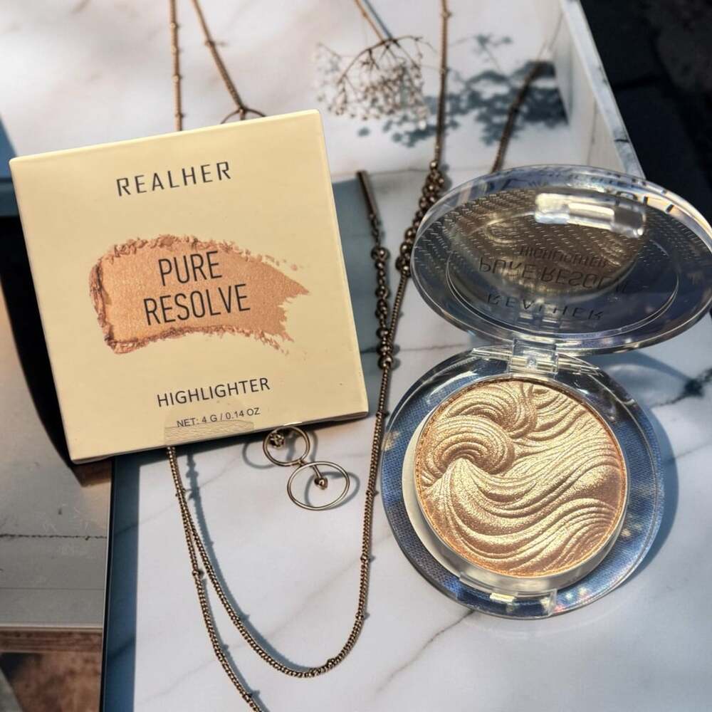 REALHER Pure Resolve Highlighter 4G / 0.14 Oz Champagne